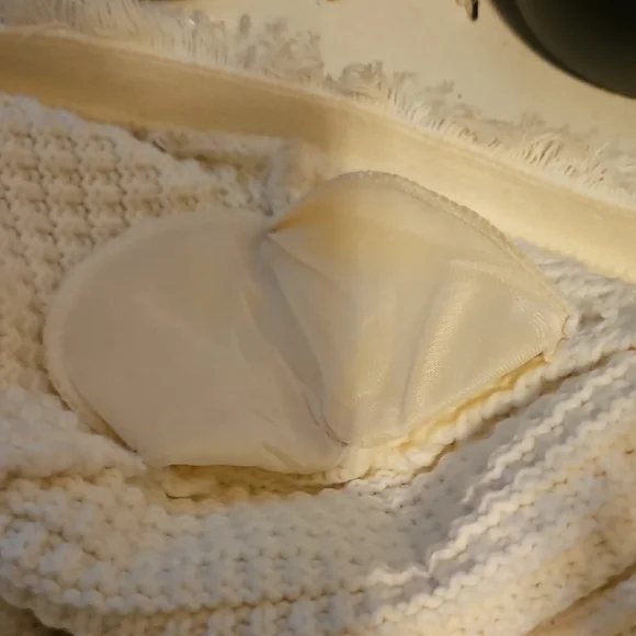 Express White Textured Women's Cardigan - Picture 7 of 7